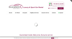 Desktop Screenshot of giannix.it